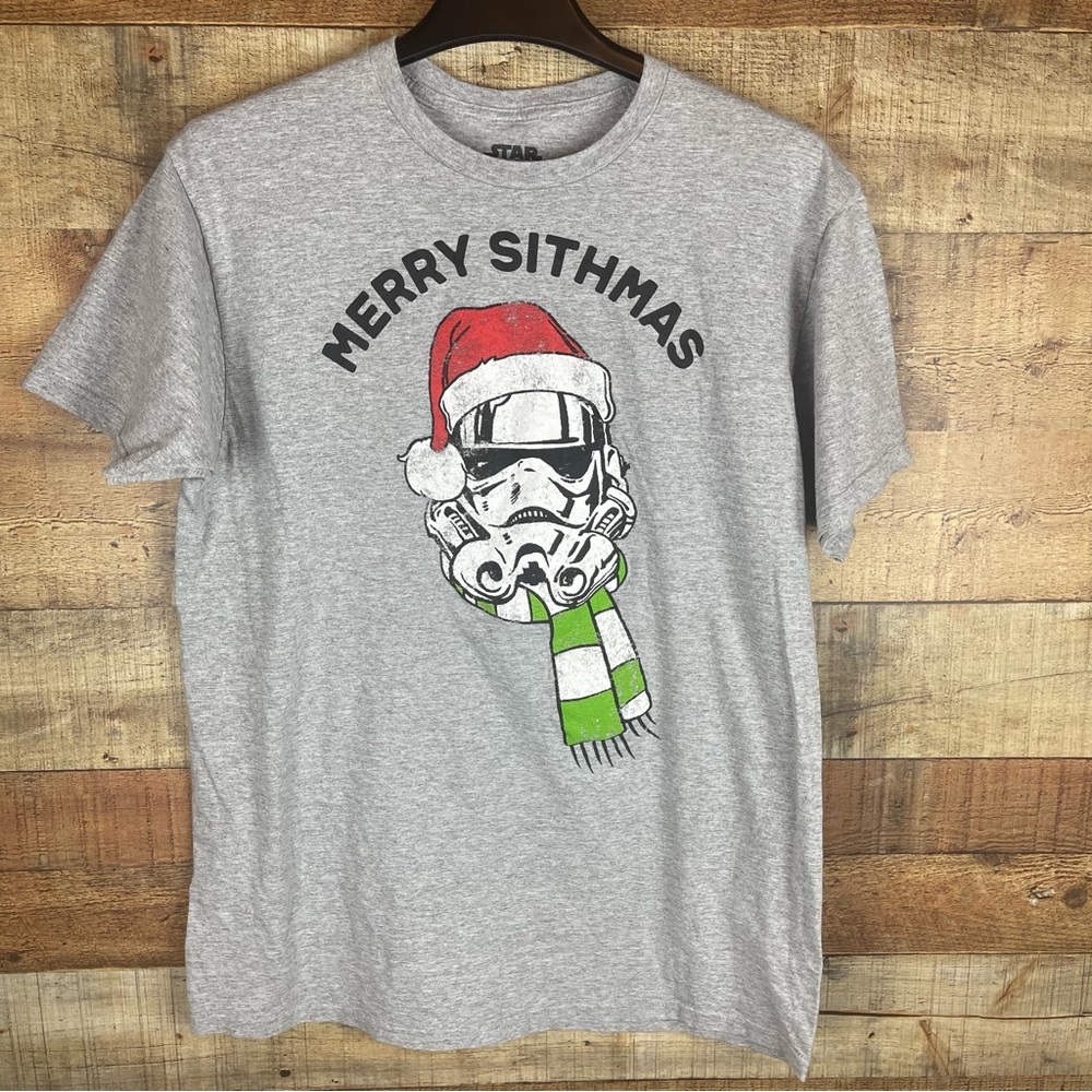 Star Wars Merry Sithmas Short Sleeve Shirt Men’s Size Large